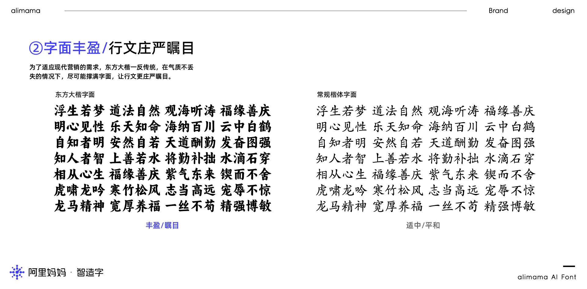 天域博客-免费商用字体:东方美学新诠释!阿里妈妈东方大楷字体,大气磅礴!插图3 天域博客-免费商用字体:东方美学新诠释!阿里妈妈东方大楷字体,大气磅礴!插图3